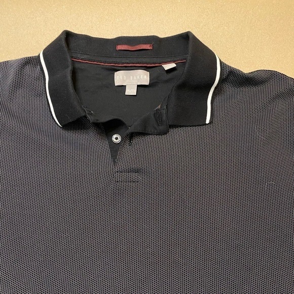 Ted Baker Mens XXL Polo Shirt Golf Tennis Casual - Picture 5 of 9